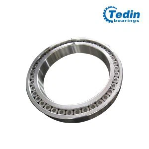 Single-baris melengkapkan galas roller Cylindrikal